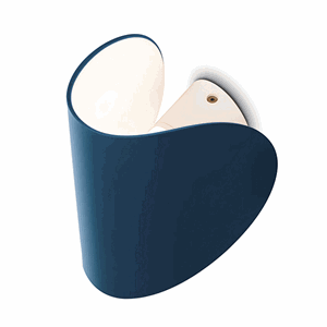 FontanaArte IO Wandleuchte Blau