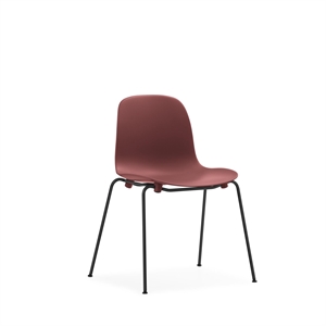 Normann Copenhagen Form Stapelstuhl Rot