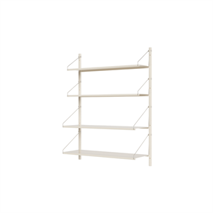 Frama Regal Bibliothek Einzelfach Regal 108,4x80 Warmweiß