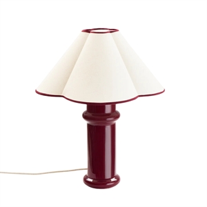 Tala Heath Tischlampe Port Red