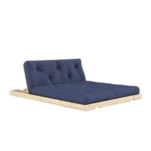 Karup Flip Schlafsofa 140x200 Raw/737 Navy