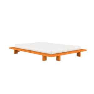 Karup Japan Bettgestell 140x200 Solar Orange