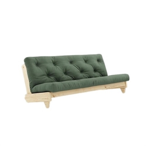 Karup Fresh Sofa mit Matratze 756 Olivgrün/Roh