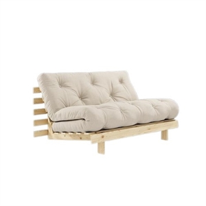 Karup Roots Schlafsofa mit Matratze 140x200 747 Beige/Roh