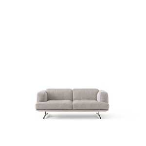&Tradition Inland AV22 2-Sitzer-Sofa Ahorn 222/poliertes Aluminium