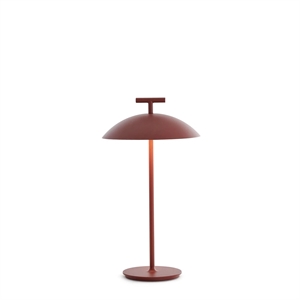 Kartell Mini Geen-A Tragbare Lampe Rot
