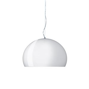 Kartell FL/Y Pendelleuchte Weiß Klein