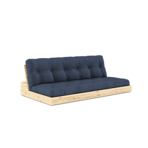 Karup Design Lampensockel Schlafsofa mit 5-lagiger Matratze, Klar/navy