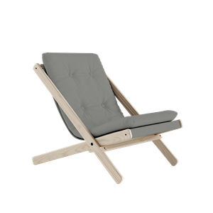 Karup Design Boogie Sessel mit Matratze 746 Grau/Buche Roh