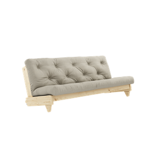Karup Fresh Sofa, Klar Lackiertes Kiefernholz/914 Leinen