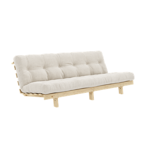 Karup Design Lean Sofa Sofa mit Alpha Matratze 130x200 Elfenbein/Roh