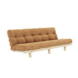 Karup Design Lean Sofa Sofa mit Alpha-Matratze 130x200 Fudge Brown/Raw