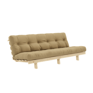 Karup Design Lean Sofa Sofa mit Alpha-Matratze 130x200 Beige/Roh