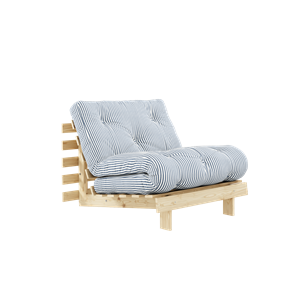 Karup Design Roots Schlafsofa mit Matratze 90x200 Raw/Beach Blue