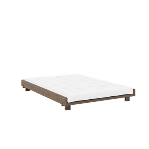 Karup Social Bettgestell 140x200 Johannisbrotbraun