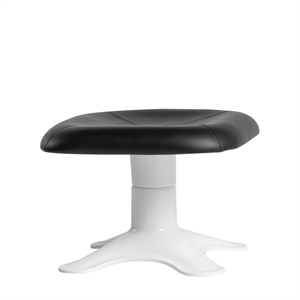 artek Karuselli Ottoman Schwarz/ Weiß