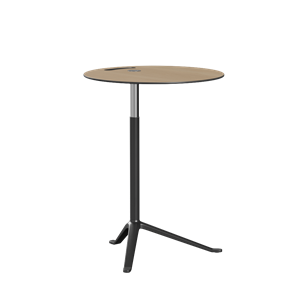 Fritz Hansen Little Friend KS11 Beistelltisch, Höhe , Eiche/pulverbeschichtetes Aluminium