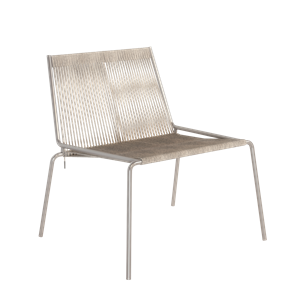 Thorup Copenhagen Noel Sessel Edelstahl/ Graue Wolle
