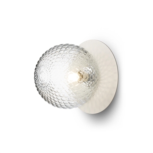 Nuura Liila 1 Limited Edition Wandlampe, Mittel , Beige/Optisch Klar