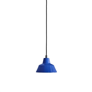 Made By Hand Werkstattlampe Pendelleuchte Blau W1