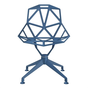 Magis Chair One 4 Star Esstischstuhl Adapta Blau