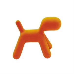 Magis Puppy Abstractdog Hocker Klein Orange