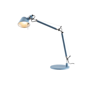 Artemide Tolomeo Micro Tischlampe Matt Hellblau