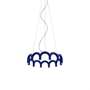 Oblure Arch Circle 98 Pendelleuchte Blau
