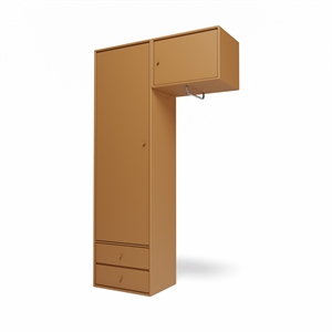 Montana Selection Kleiderschrank II mit Kleiderstange 142 – Bernstein