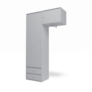 Montana Selection Kleiderschrank II mit Kleiderstangen 02-Fjord