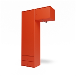 Montana Selection Kleiderschrank II mit Kleiderstange 145-Rosehip