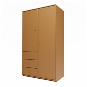 Montana Selection Kleiderschrank III mit Sockel 142 – Bernstein
