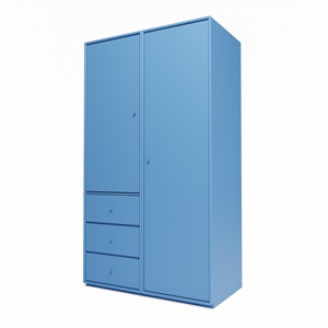 Montana Selection Kleiderschrank III mit Sockel 154-Azur