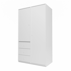 Montana Selection Kleiderschrank III mit Sockel 38-Snow