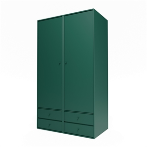 Montana Selection Kleiderschrank III mit Offenem Kleiderbügel 136-Pine