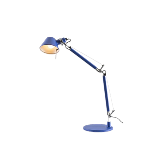 Artemide Tolomeo Micro Tischlampe Blau Klein