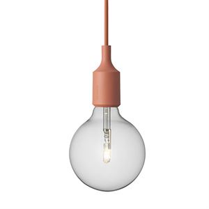 Muuto E27 Pendelleuchte Terracotta