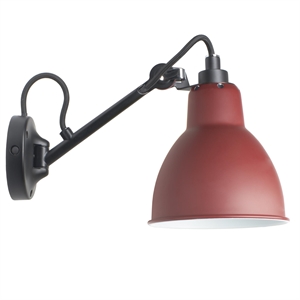 Lampe Gras N104 Wandlampe Schwarz/ Rot – DCWéditions