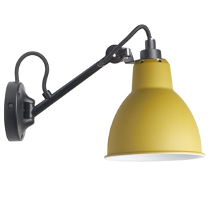 Lampe Gras N104 Wandlampe Schwarz/ Gelb – DCWéditions