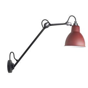 Lampe Gras N122 Wandlampe Schwarz/ Rot – DCWéditions