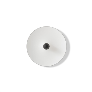 New Works Chanterelle Wand-/ Deckenleuchte Ø55 Schwarz/ Weiß