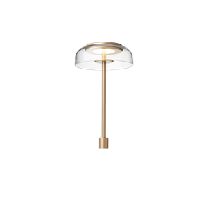 Nuura Blossi In-Set Tischlampe Klein Nordic Gold