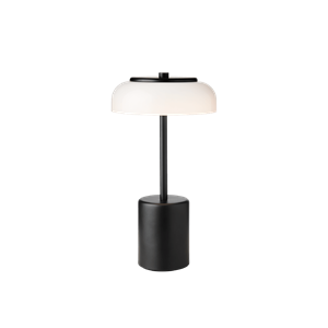 Nuura Blossi Tragbare Lampe Mini Schwarz/ Opal