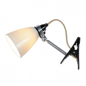 Original BTC Hector Small Dome Clip Wandleuchte Natural