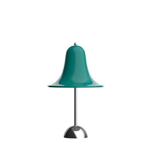 Verner Panton Pantop Tragbare Lampe Dunkelblaugrün