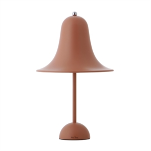 Verpan Pantop Tischlampe Ø23 cm Matt Terrakotta