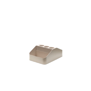 Pedestal Power Tray Doppelte Aufbewahrungsbox Hafer