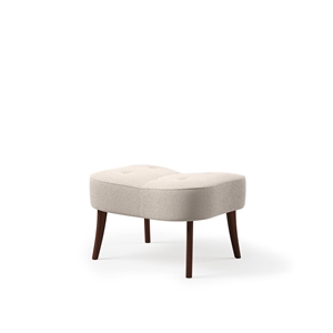 Warm Nordic Pragh Pouf Barnum 24/Geölter Walnuss