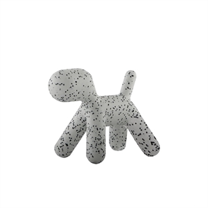 Magis Puppy Abstractdog Hocker Medium Dalmatiner Weiß