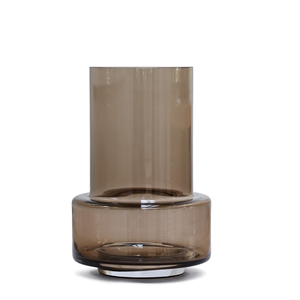 Ro Collection Hurricane Nr. 26 Vase/Kerzenständer Sepiabraun